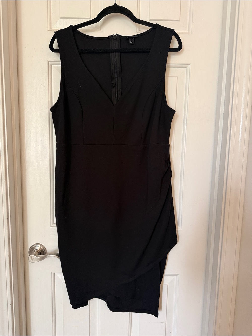 Torrid Classic Black V-Neck Sheath Dress - Women's size XXL